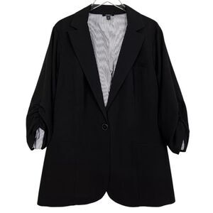 TORRID Gabardine Madison Dress Blazer Jacket, Casual, Career, Classic, Sz 4 (26)